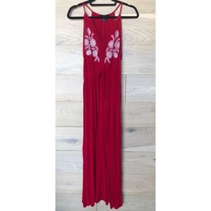 Forever 21 Red Maxi Dress